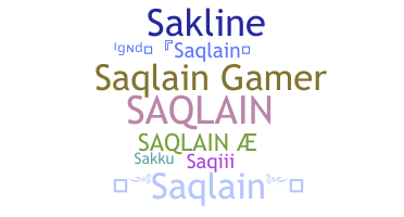 Smeknamn - Saqlain