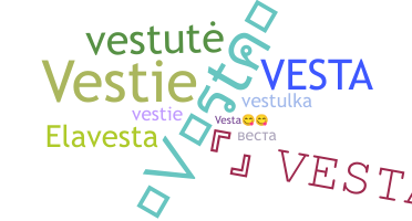Smeknamn - Vesta