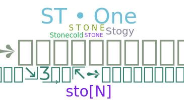 Smeknamn - Stone