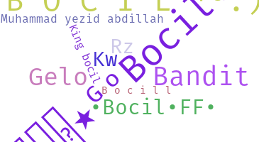 Smeknamn - Bocill