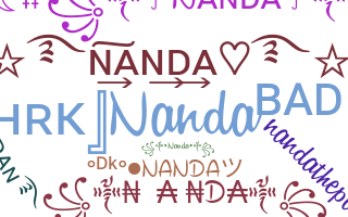 Smeknamn - Nanda
