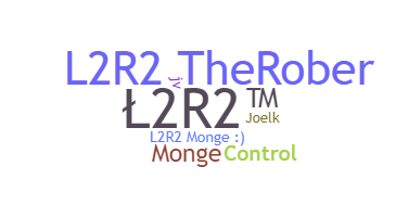 Smeknamn - L2R2