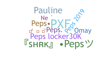 Smeknamn - Peps