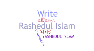 Smeknamn - Rashedul