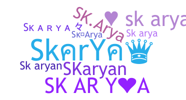 Smeknamn - SkarYa