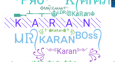 Smeknamn - Karan