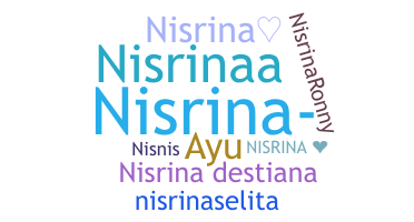Smeknamn - Nisrina