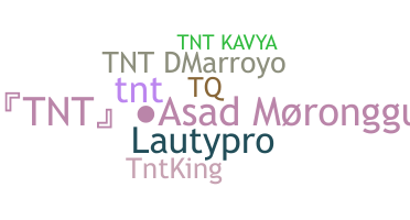 Smeknamn - TNTRacers