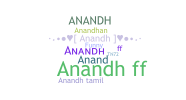 Smeknamn - Anandh