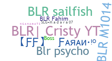 Smeknamn - blr