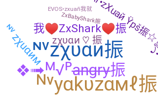 Smeknamn - zxuan