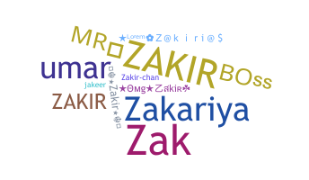Smeknamn - Zakir