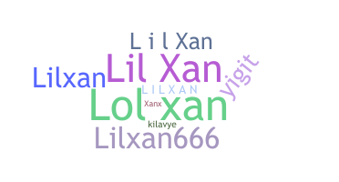 Smeknamn - lilxan