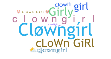 Smeknamn - clowngirl