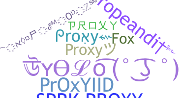 Smeknamn - Proxy