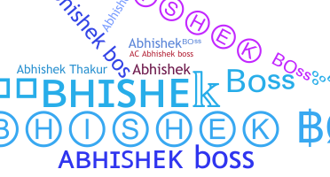 Smeknamn - Abhishekboss