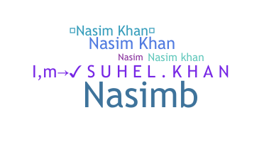 Smeknamn - Nasimkhan
