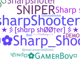 Smeknamn - sharpshooter