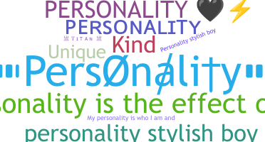 Smeknamn - Personality