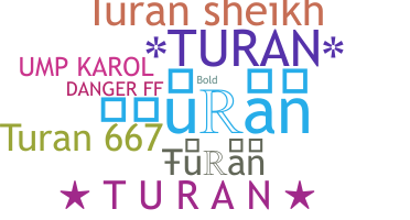 Smeknamn - Turan