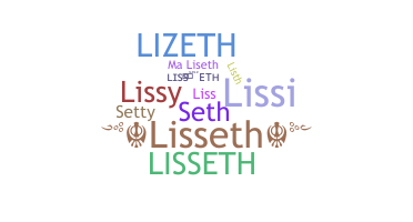 Smeknamn - Lisseth