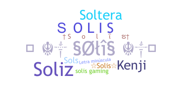 Smeknamn - Solis