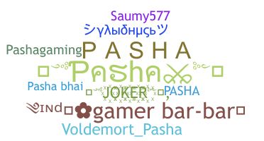 Smeknamn - Pasha