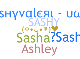 Smeknamn - Sashy