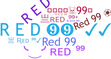 Smeknamn - RED99
