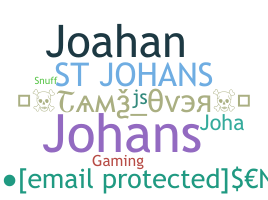 Smeknamn - Johans