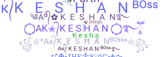 Smeknamn - Keshan