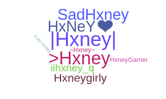 Smeknamn - Hxney