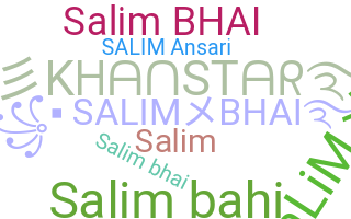 Smeknamn - Salimbhai
