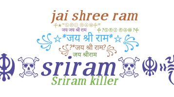 Smeknamn - Sriram