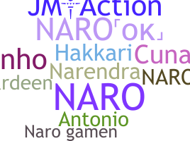 Smeknamn - Naro