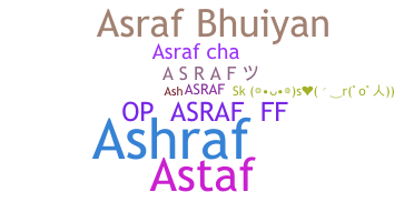 Smeknamn - Asraf