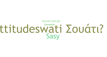 Smeknamn - Saswati