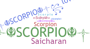 Smeknamn - Scorpio