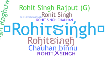 Smeknamn - rohitsingh