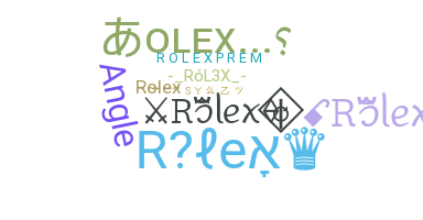 Smeknamn - Rolex