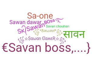Smeknamn - Sawan
