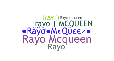 Smeknamn - RayoMcqueen