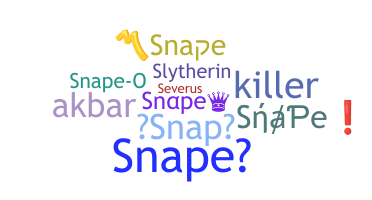 Smeknamn - Snape