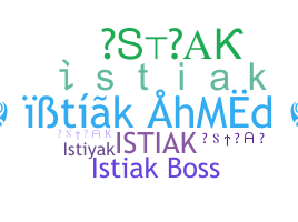 Smeknamn - Istiak