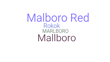 Smeknamn - malboro