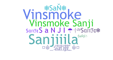 Smeknamn - Sanji