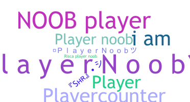 Smeknamn - PlayerNoob