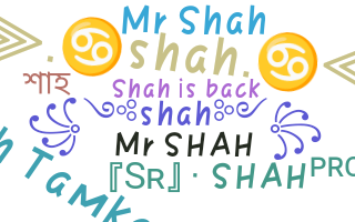 Smeknamn - shah
