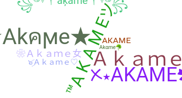 Smeknamn - Akame