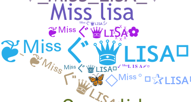 Smeknamn - MissLisa